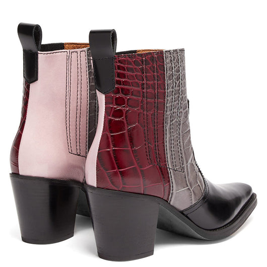 Botas Grandes de Mujer con Estampado de Piedra - Image 11