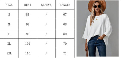 Playera Casual de Cuello Redondo para Mujer - Colores Sólidos - Image 7