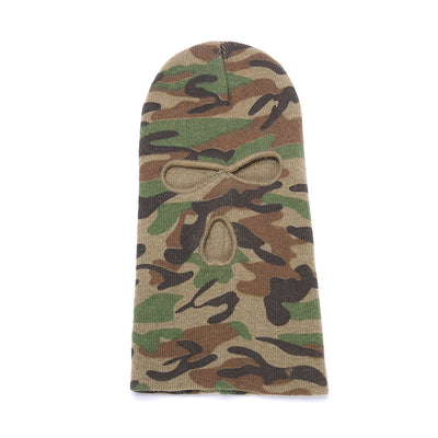Gorro de Punto Camuflado con Tres Agujeros para Hombre - Image 7