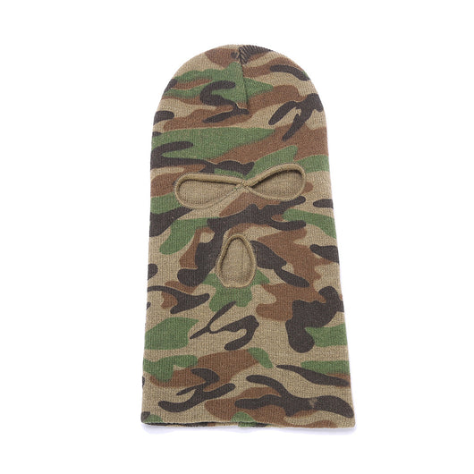 Gorro de Punto Camuflado con Tres Agujeros para Hombre - Image 7