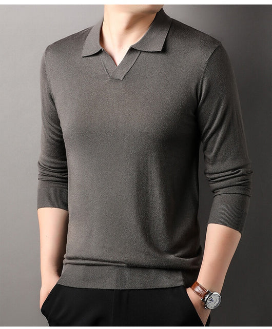 Suéter Cardigan de Manga Larga Ligero para Primavera y Otoño - Image 14