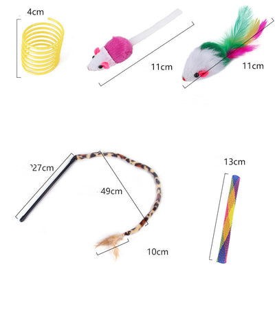 Set Completo de Juguetes para Gatos con Túnel Interactivo - Image 7