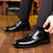 Zapatos Casuales de Cuero para Hombre Talla Grande Transpirables
