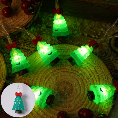 Cadena de Luces LED Multiusos - Árbol de Navidad, Muñeco de Nieve y Decoración Temática - Image 21