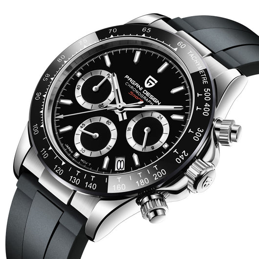 Reloj de Cuarzo Elegante con Movimiento de Seis Agujas - Image 10