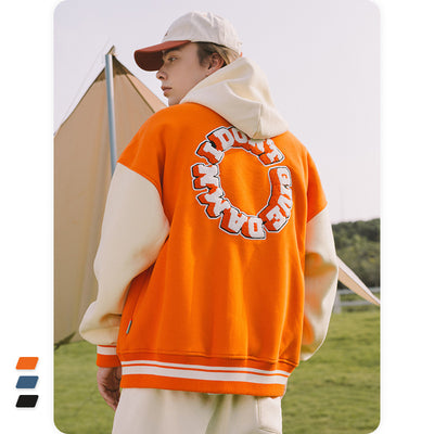 Chaqueta Retro de Béisbol Unisex con Bordado de Letras - Image 11