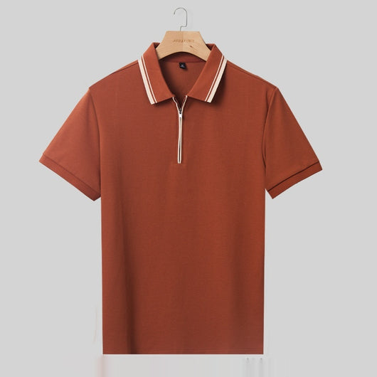 Polo Casual de Manga Corta con Cuello para Hombre - Image 5
