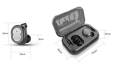 Auriculares Bluetooth Invisibles X6 Touch - Image 7