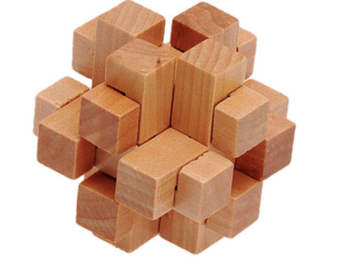 Puzzle de Bloqueo Kongming - Juguete Educativo de Bambú - Image 48