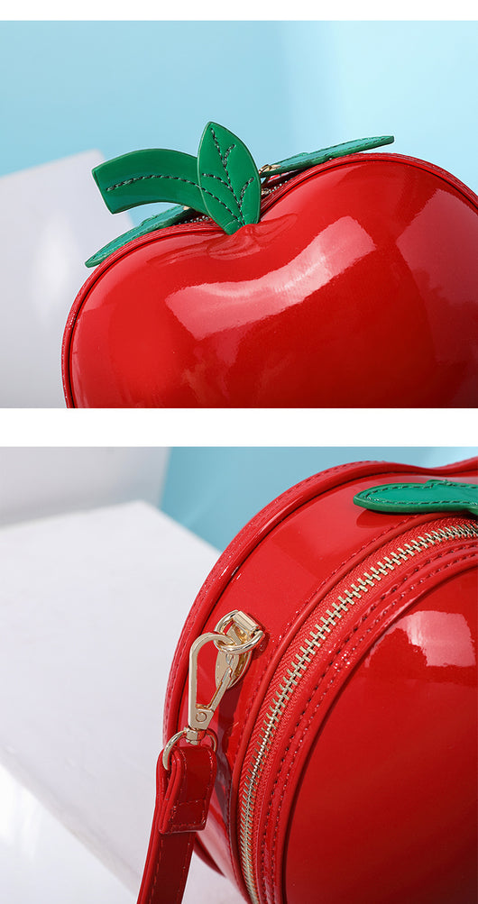 Bolsa Portátil con Diseño de Manzana para Teléfono y Maquillaje - Image 12
