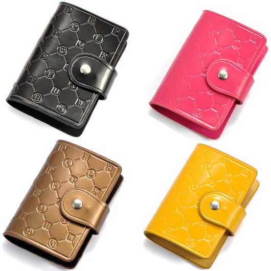 Cartera Ejecutiva de Cuero Charol para Tarjetas, Documentos y Llaves - Image 9