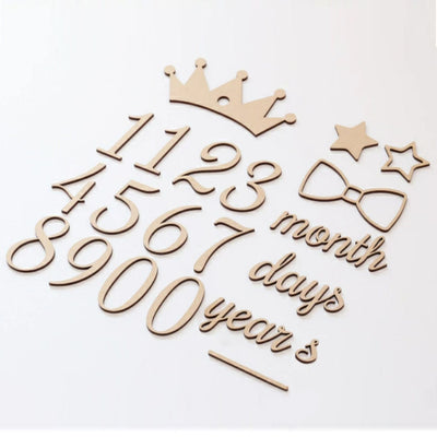 Calendario Mensual de Madera para Bebés y Niños Pequeños - Image 11