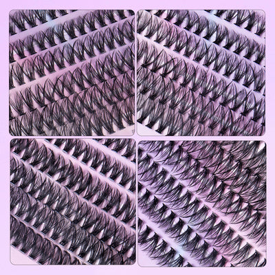 Set de 240 Pestañas Segmentadas en 12 Filas - Volumen 30D y 40D - Image 10