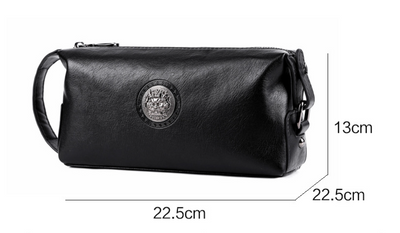 Cartera Tipo Tote para Hombre Gran Capacidad Cuero Suave - Image 6