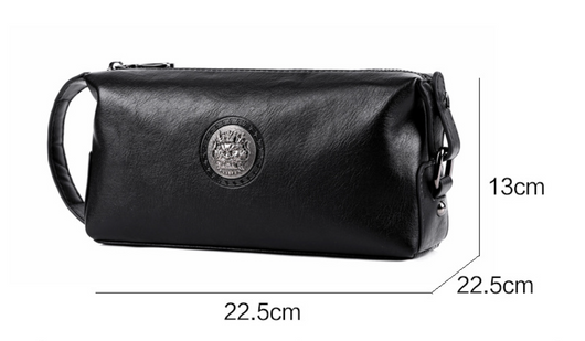 Cartera Tipo Tote para Hombre Gran Capacidad Cuero Suave - Image 6