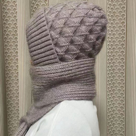 Gorro Tejido de Terciopelo para Mujer - Diseño Viral Cálido y Elegante - Image 3