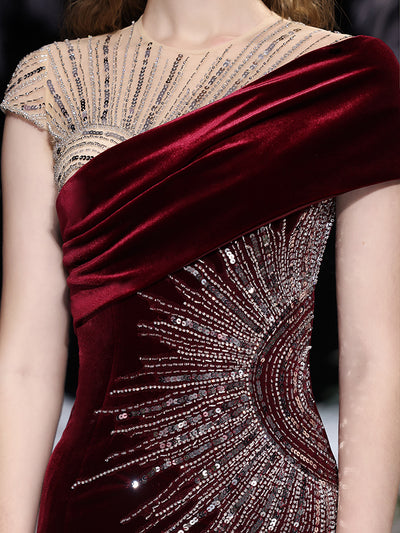 Vestido de Noche Sirena Elegante para Mujer - Image 5