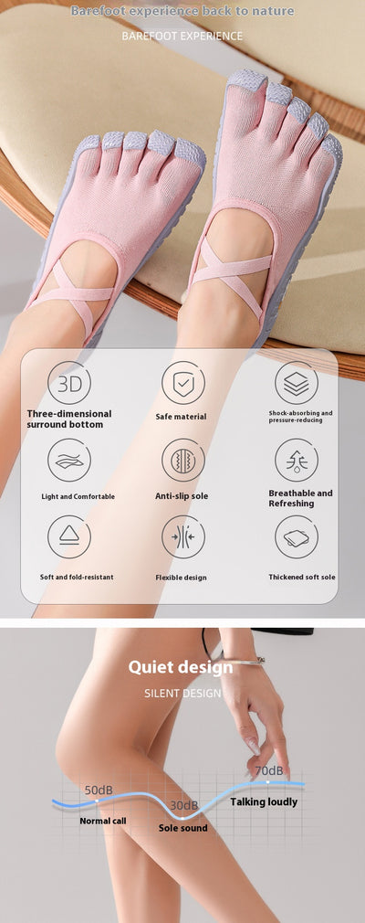 Zapatillas Deportivas Silenciosas para Yoga, Pilates y Ejercicio en Casa - Image 16