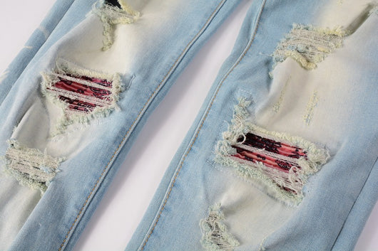 Jeans Slim Fit Efecto Desgastado INS - Image 23
