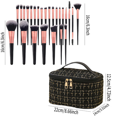 Estuche de 47 Piezas de Herramientas de Belleza Profesional con Brochas de Maquillaje - Image 20