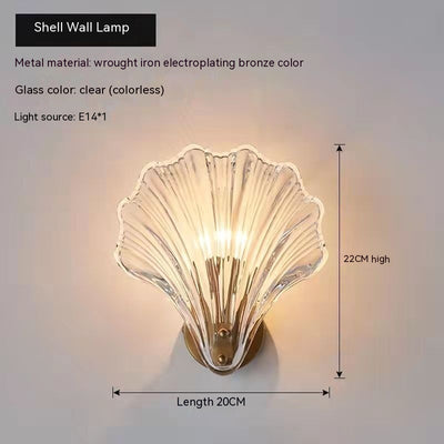 Lámpara de Pared de Cristal para Dormitorio - Diseño Italiano Minimalista - Image 2
