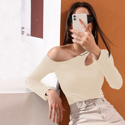Blusa Casual de Manga Larga con Detalle Calado en la Cintura - Image 15