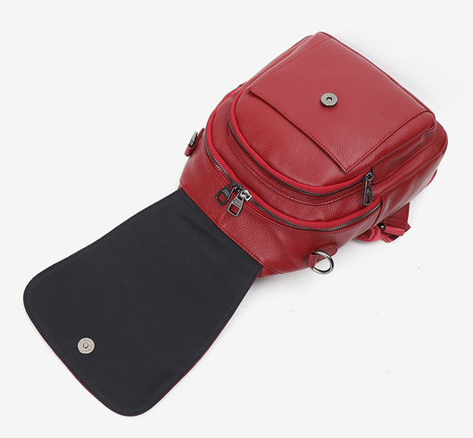 Mochila Antirrobo para Mujer de Cuero con Múltiples Compartimentos - Image 33