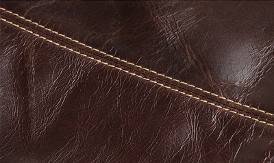 Bolso de Cuero Genuino para Hombre Estilo Retro con Textura Premium - Image 12