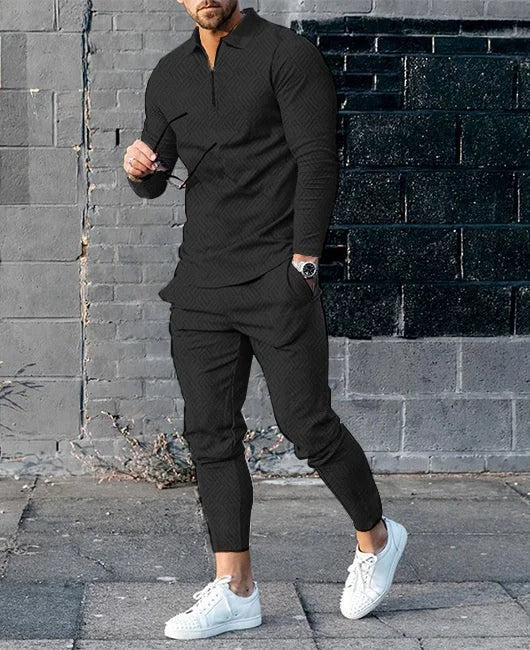Conjunto Deportivo Hombre: Sudadera con Cierre y Pantalón - Image 13