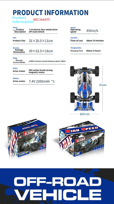 Auto de Control Remoto Eléctrico 4x4 para Niños - Image 6