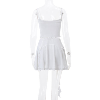 Camisola de Malla con Cinta y Falda Elegante - Image 11