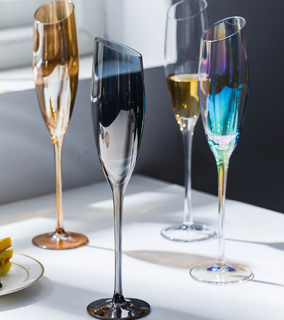 Copa de Vino Cristal Premium con Boca Oblicua - Juego de Copas para Vino Tinto y Champagne - Image 17