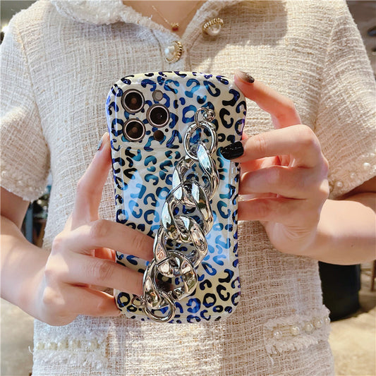 Funda para Teléfono con Estampado de Leopardo