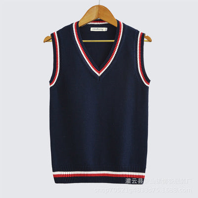 Chaleco de Lana Gruesa con Cuello en V para Hombre - Image 10