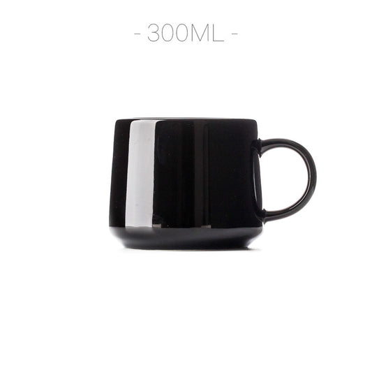 Taza Cerámica Minimalista de Color Sólido - Image 2