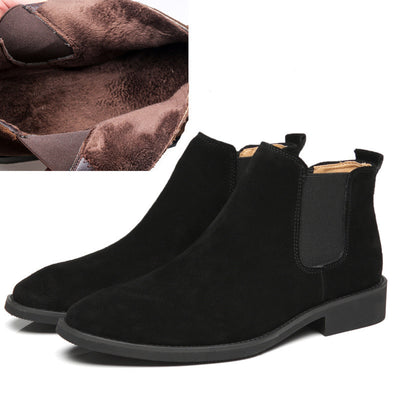 Botas de Cuero Puntiagudas Altas para Hombre - Image 18