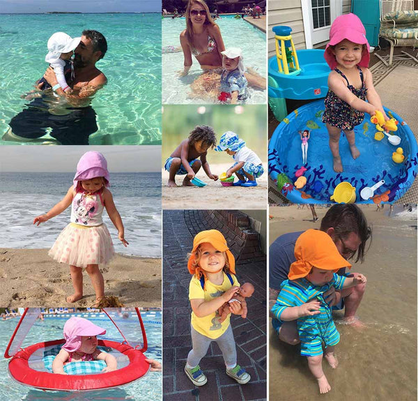 Gorro Solar para Bebé y Niños - Protección UV con Diseño Adorable