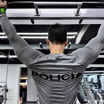 Camiseta Deportiva de Compresión para Ciclismo y Running con Cremallera - Base Layer Térmica Hombre - Image 4