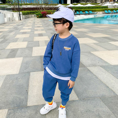 Conjunto Deportivo Infantil para Niños - Estilo Tendencia Primavera Otoño - Image 10