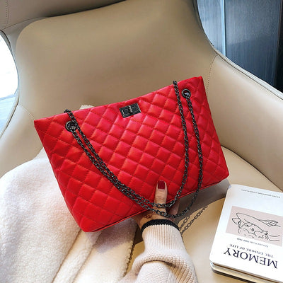 Bolso Mensajero Lingge con Cadena - Gran Capacidad - Image 8