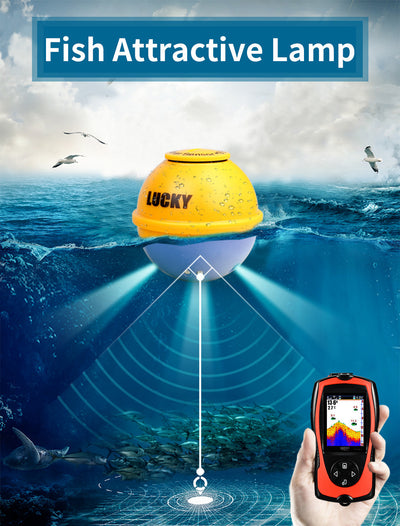 Buscador de Peces con Pantalla a Color HD y Sonar Inalámbrico - Image 5