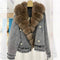 Coffee y Gris denim