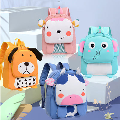 Mochila Escolar Infantil Animales Macaron - Diseño Adorable y Funcional