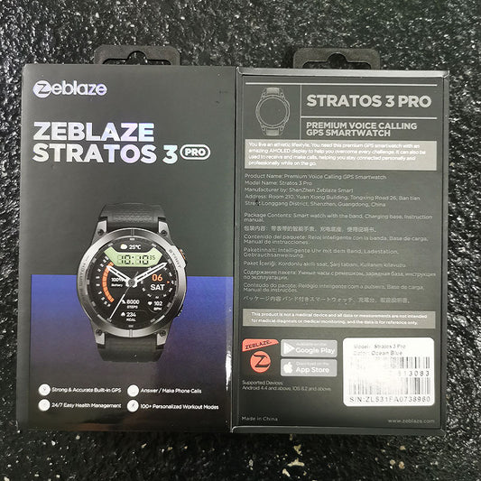 Reloj Inteligente Stratos3pro con GPS y Seguimiento de Movimiento - Image 2