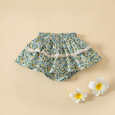 Culotis Infantiles con Encaje de Hoja de Loto Floral - Image 18