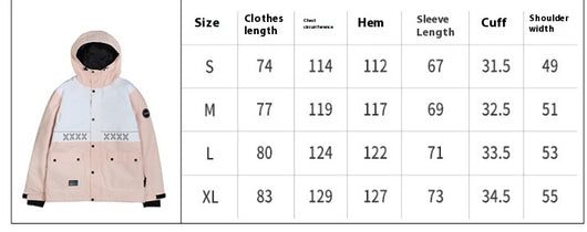 Chaqueta de Esquí Profesional Impermeable y Térmica de Doble Capa - Image 10