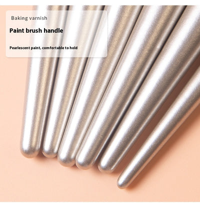 Set de 18 Brochas de Maquillaje Profesional con Mango de Madera Maciza - Image 21
