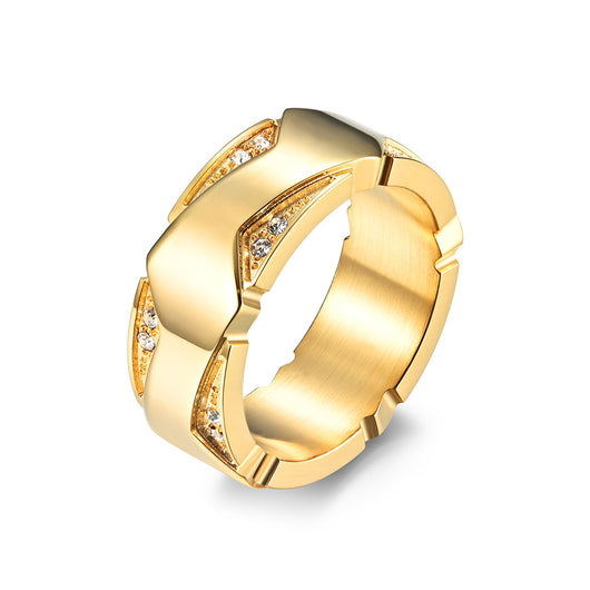 Anillos de Pareja para Compromiso y Matrimonio - Diseño Hipster Moderno - Image 3