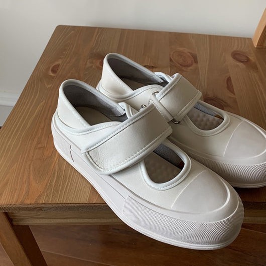 Zapatos Casuales para Mujer con Velcro y Suela Gruesa - Image 6