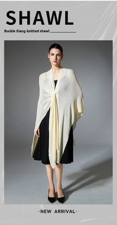 Cardigan Ligero Antibolitas Tejido Fino Color Sólido - Image 11